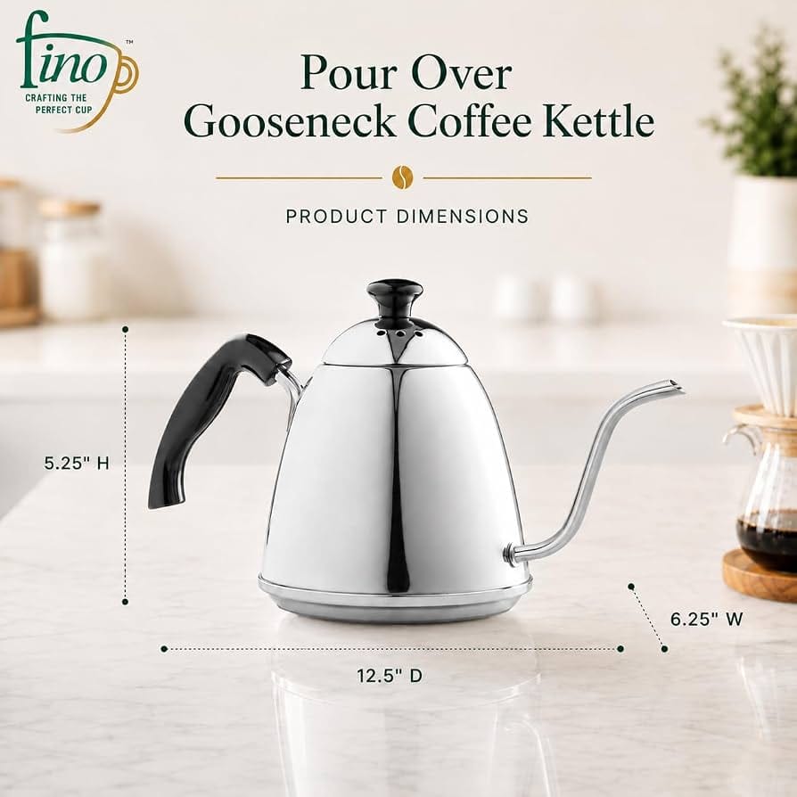 Fino Pour-Over Gooseneck Kettle