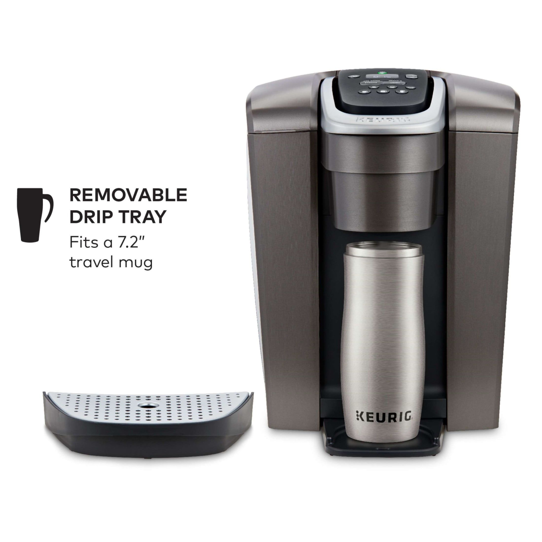 Keurig K-Elite Single Serve Coffee Maker, Brushed Slate